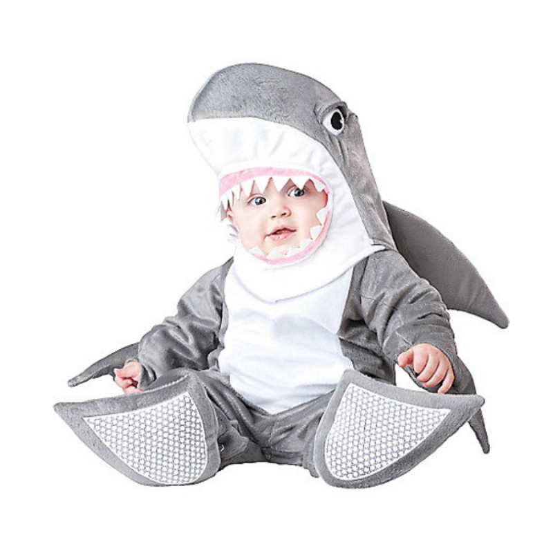 Baby Clothing Unit - เด็กฮาโลวีนปาร์ตี้ฤดูใบไม้ร่วงคริสต์มาสRomperสัตว์เสื้อผ้าเด็กคอสเพลย์Sharkเครื่องแต่งกายRompersเด็กเสื้อผ้าสัตว์