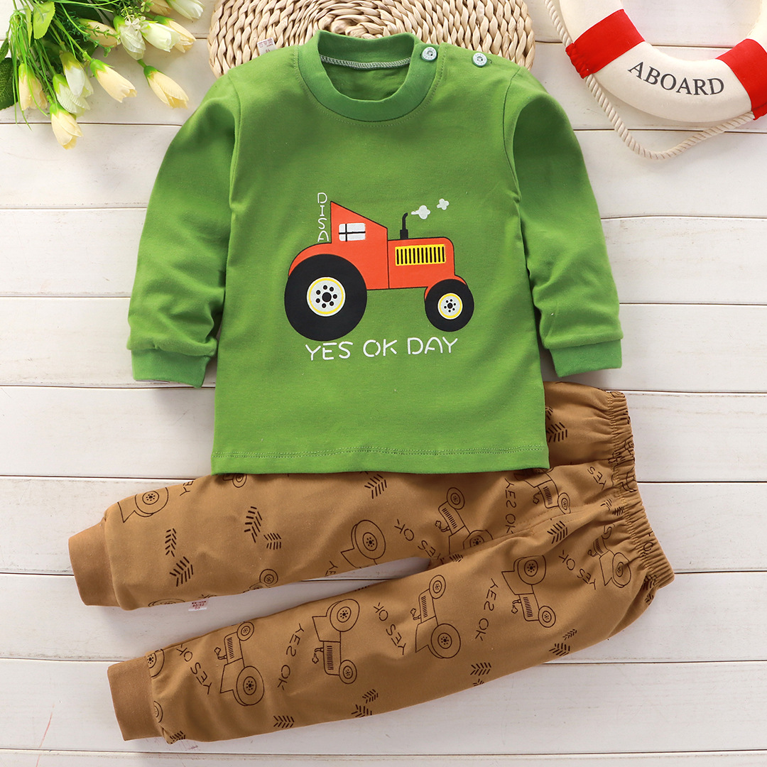 Baby Sleep Suit - ฤดูใบไม้ร่วงชุดนอนชุดนอนสําหรับเด็กผู้หญิงเสื้อแขนยาว + กางเกงชุดแฟชั่นเสื้อผ้าเด็กทารก Sleep เครื่องแต่งกาย