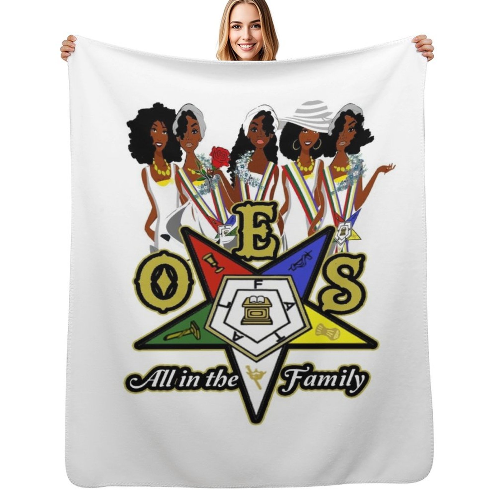 Fleece Sleep Bag - โลโก้ OES Order Of The Eastern