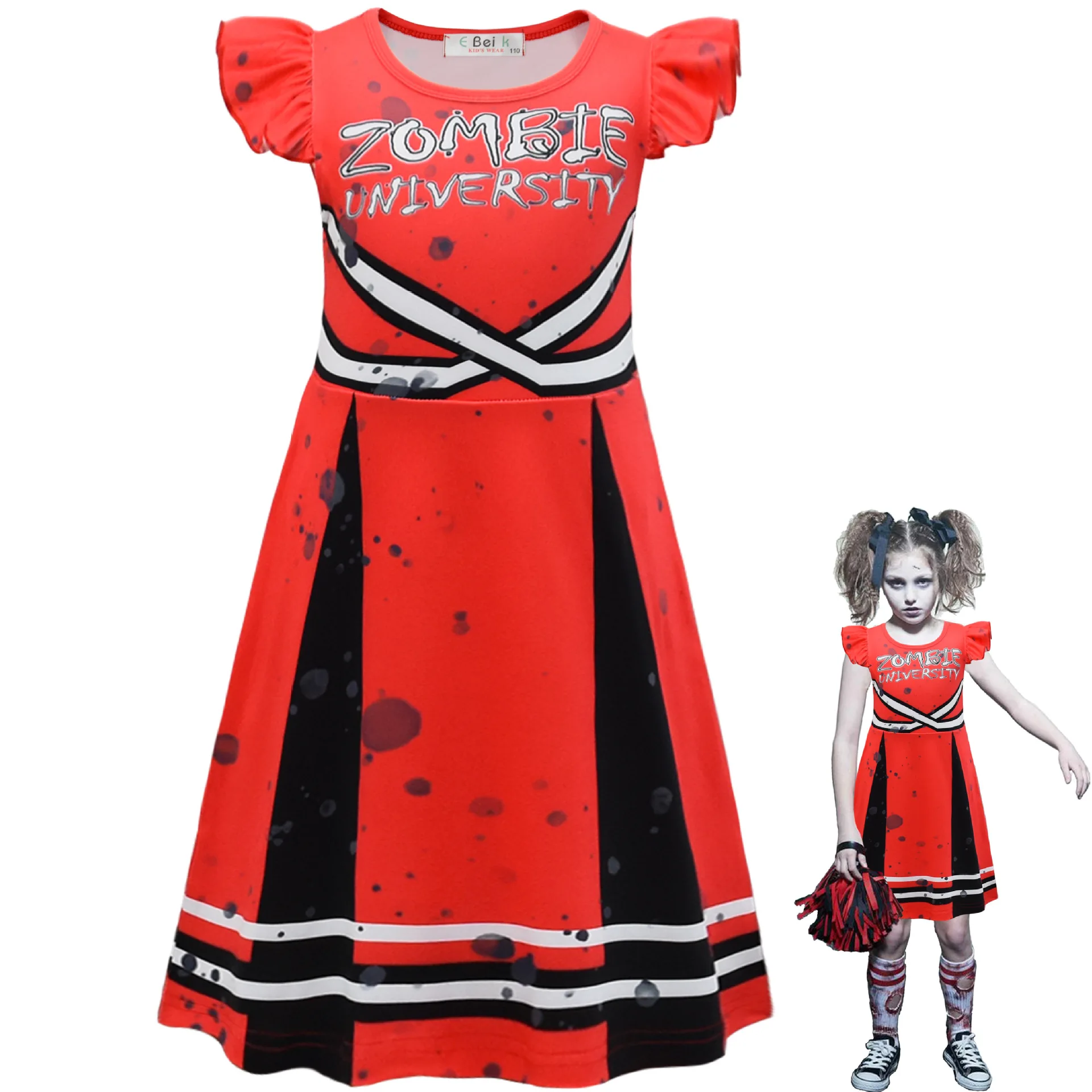 Baby Clothing Unit - สาวใหม่ชุดซอมบี้ 2 คอสเพลย์เด็กทารก Carnival Party เสื้อผ้าเด็ก