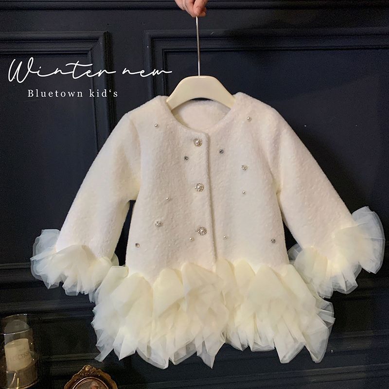 เสื้อโค้ทตาข่ายเจ้าหญิงขนฟูสำห - Baby Clothing Quilt บทวิจารณ์และราคา