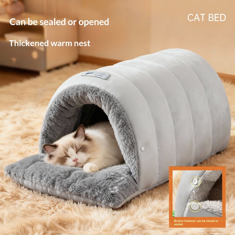ถุงนอนหนังแบบกึ่งปิด บ้านแมวแบ - Fleece Sleep Bag บทวิจารณ์และราคา