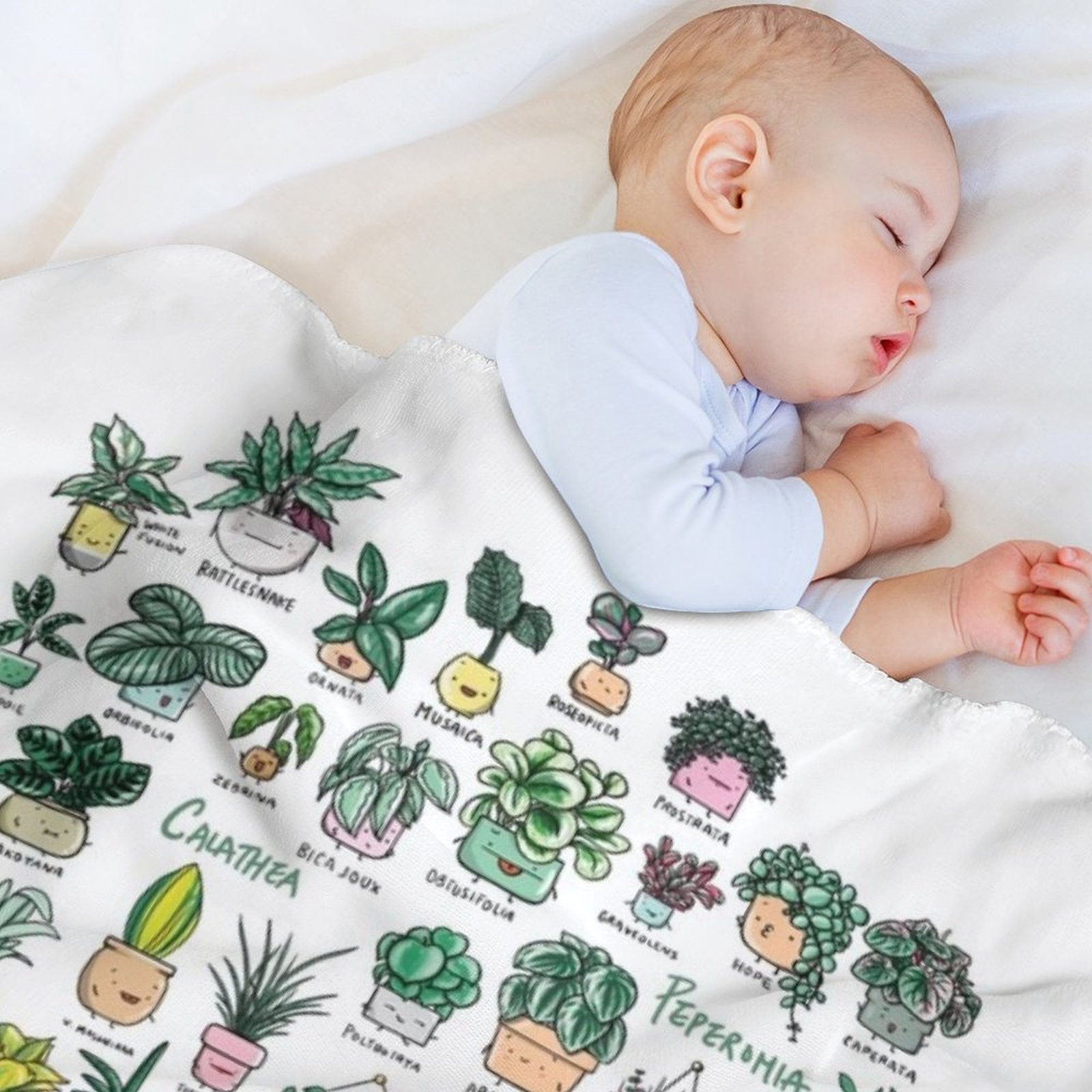 ผ้าห่มลายตระกูลพืช ผ้าห่มตกแต่ - Fleece Sleep Bag บทวิจารณ์และราคา