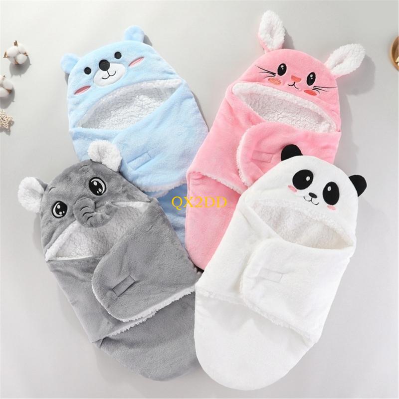 QX2D ทารกแรกเกิดห่อผ้าห่มฤดูใบ - Fleece Sleep Bag บทวิจารณ์และราคา