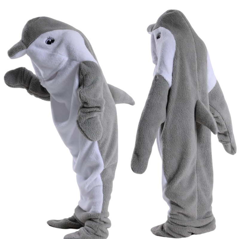 2024 Shark Dolphin Whaleถุงนอน - Fleece Sleep Bag บทวิจารณ์และราคา