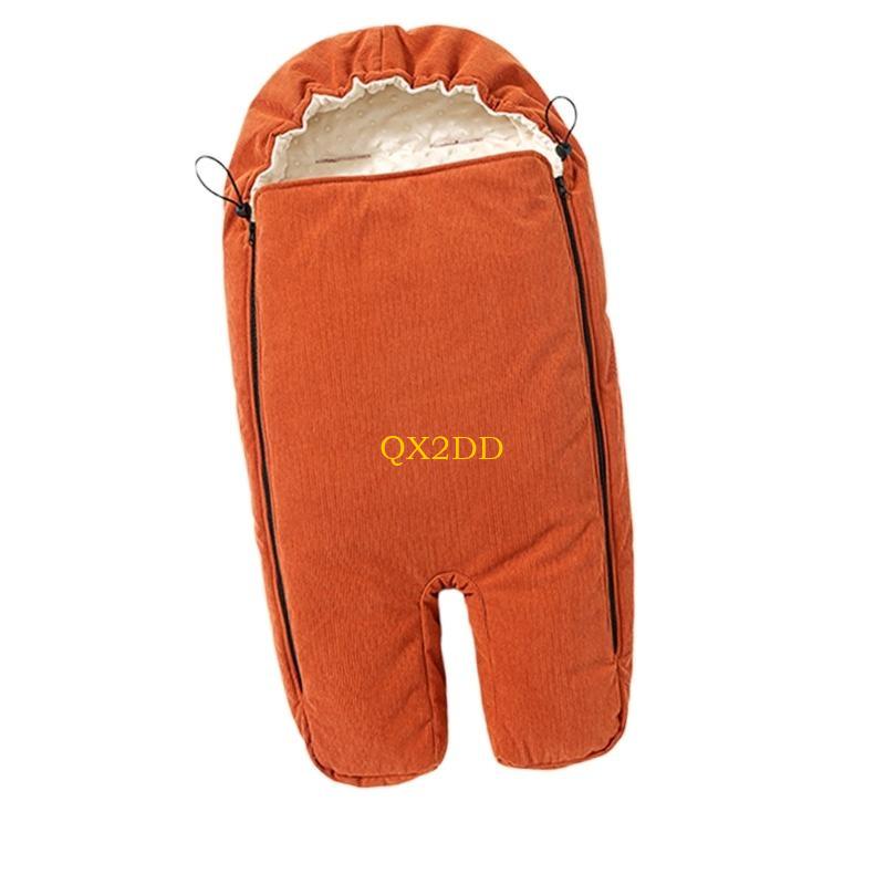 QX2D Corduroy และขนแกะฉนวนรถเข - Fleece Sleep Bag บทวิจารณ์และราคา