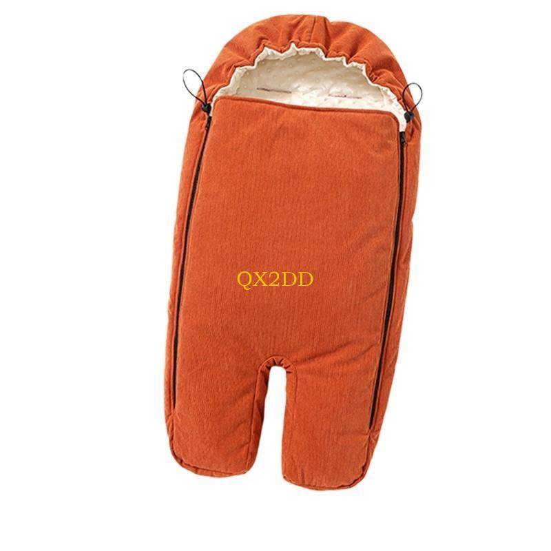 QX2D Corduroy และขนแกะฉนวนรถเข - Fleece Sleep Bag บทวิจารณ์และราคา
