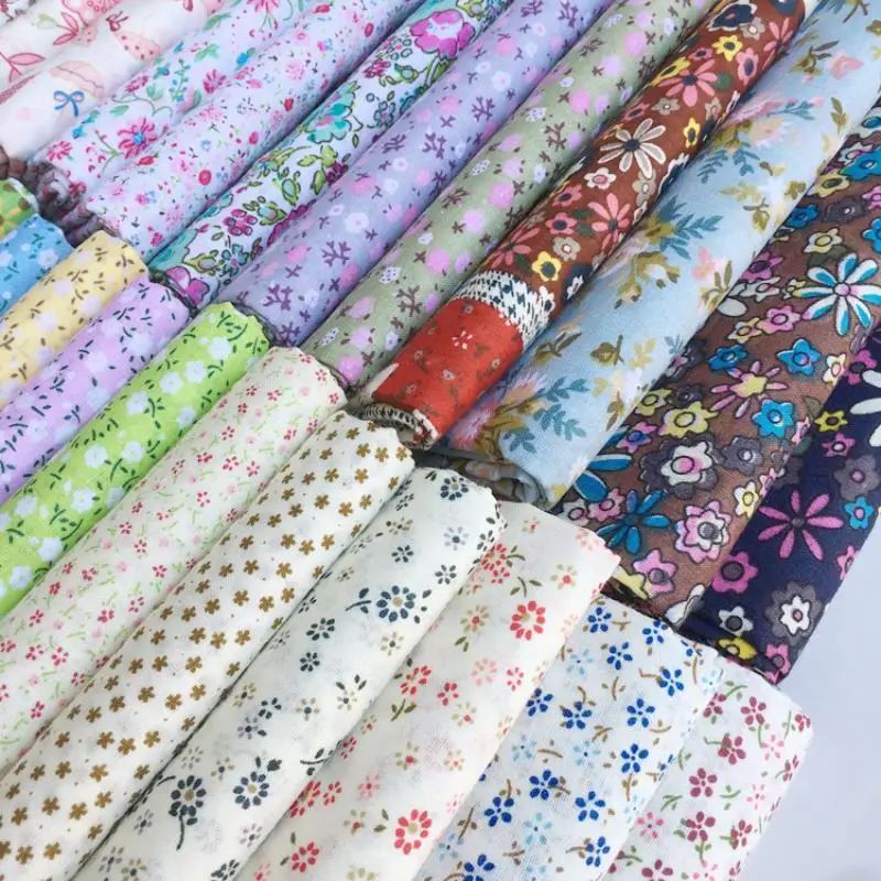 ผ้าฝ้ายแท้ลายดอกไม้สไตล์ชนบทสำ - Baby Clothing Quilt บทวิจารณ์และราคา