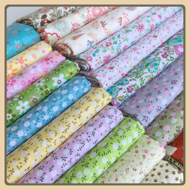ผ้าฝ้ายแท้ลายดอกไม้สไตล์ชนบทสำ - Baby Clothing Quilt บทวิจารณ์และราคา
