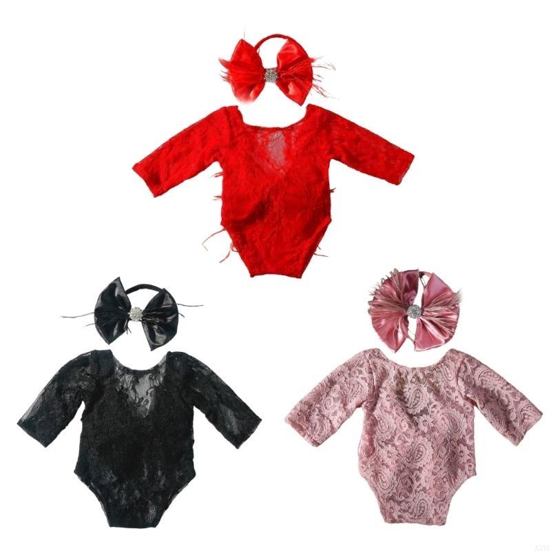 A5YC ชุดรอมเปอร์ลูกไม้ที่สวยงา - Baby Clothing Unique บทวิจารณ์และราคา