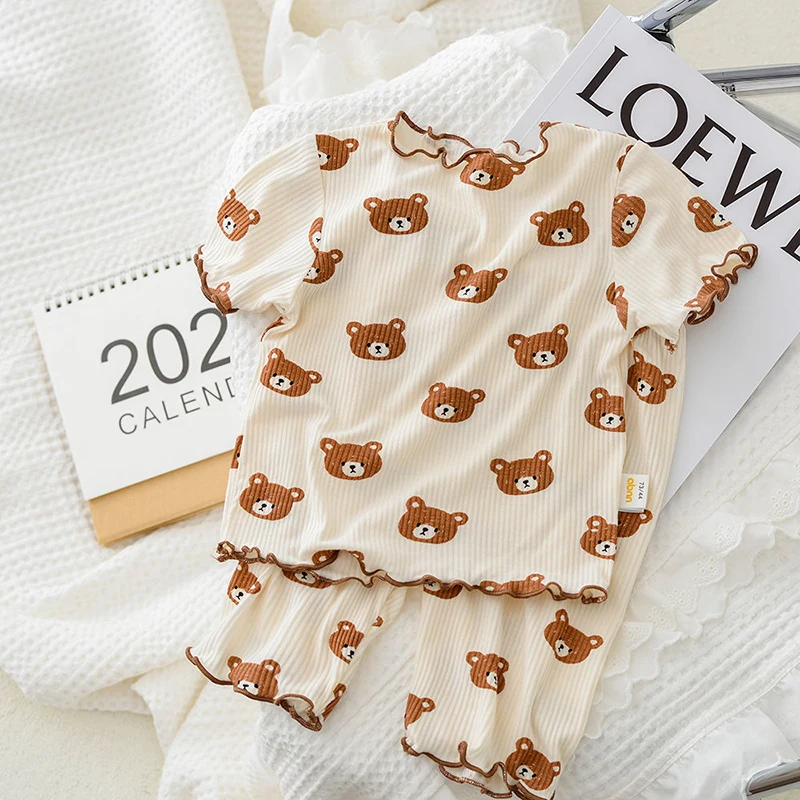 2026 ฤดูร้อนผ้าฝ้ายการ์ตูนชุดน - Baby Sleep Suit บทวิจารณ์และราคา