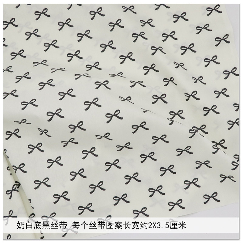 160x50 ซม.ผ้าฝ้ายทวิลพิมพ์โบว์ - Baby Clothing Quilt บทวิจารณ์และราคา