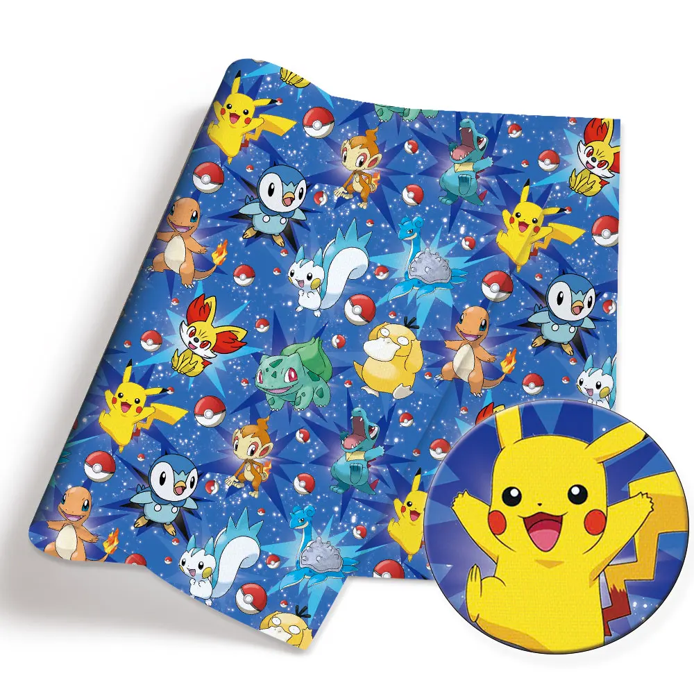 Pokemon การ์ตูน Fabric140*50 ซ - Baby Clothing Quilt บทวิจารณ์และราคา