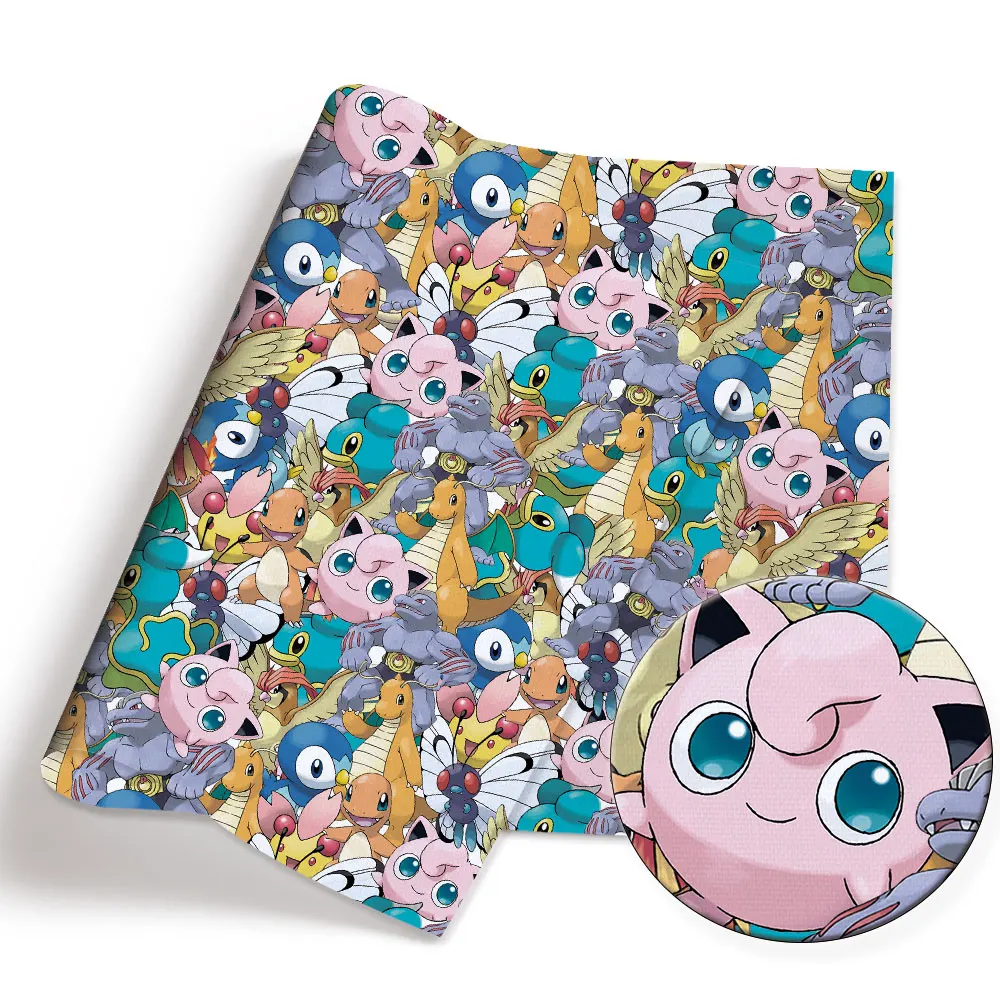 Pokemon การ์ตูน Fabric140*50 ซ - Baby Clothing Quilt บทวิจารณ์และราคา