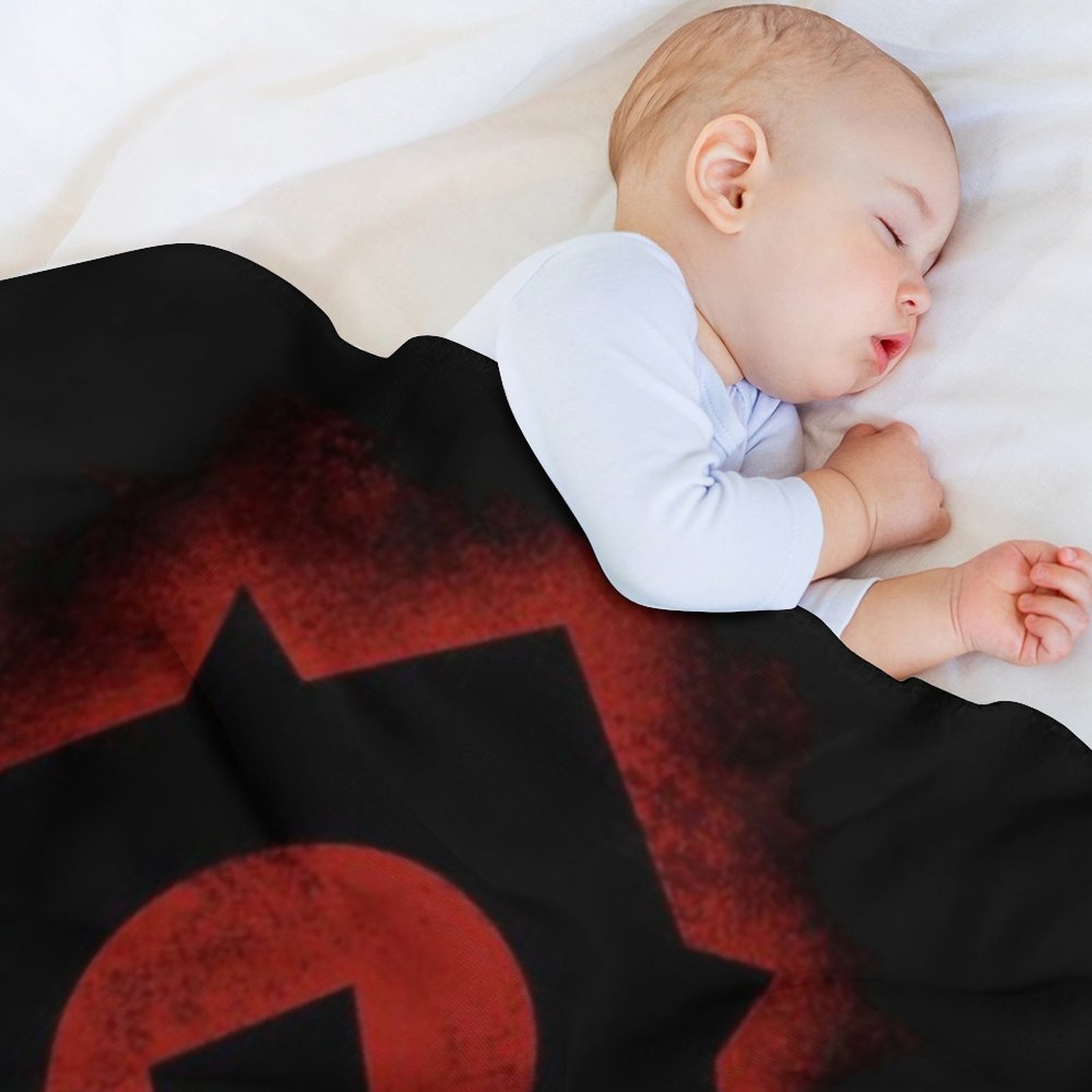 ผ้าห่มลายโลโก้ Red Horde นุ่ม  - Fleece Sleep Bag บทวิจารณ์และราคา
