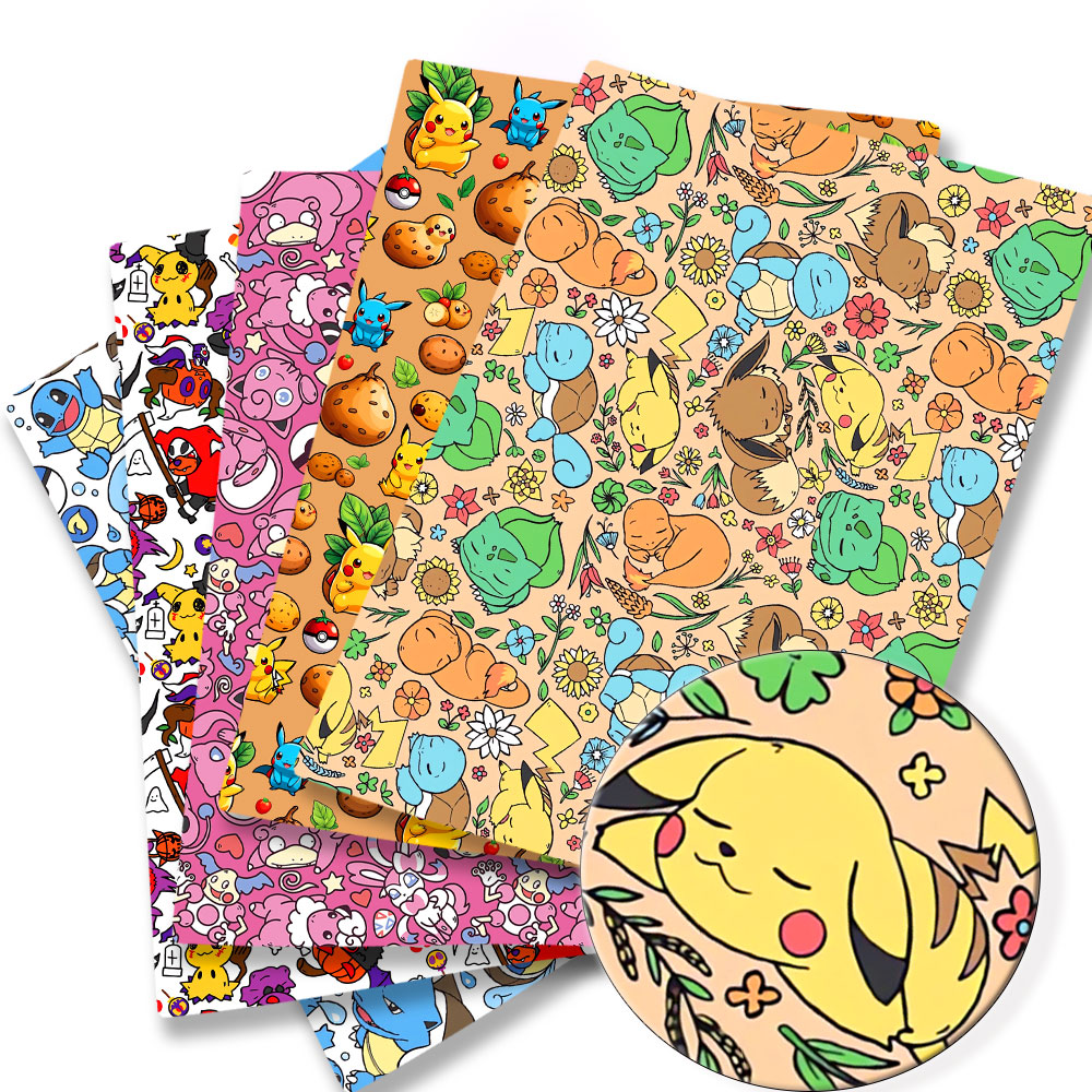 Pokemon การ์ตูน Fabric140*50 ซ - Baby Clothing Quilt บทวิจารณ์และราคา